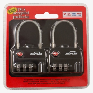 Tsa Cable Combination Padlock - Skb Tsa Accepted Pad Cable Locks (2pcs)
