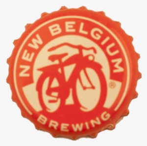 New Belgium Brewing Bottle Cap Magnet