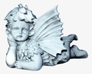 Angel Cherub Symbol Heaven Religion Statue - Süße Waldengels-gruß-karte Grußkarte