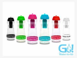 Botella De Agua Con Filtro Para La Prevención De Enfermedades - Water-to-go 50cl Water Bottle Blue