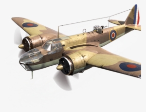 Bombers 1 Bg Bomber - English Ww2 Plane Transparent