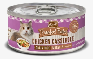 Purrfect Bistro Grain Free Morsels Chicken Casserole - Merrick Purrfect Bistro Chicken Casserole 5.5 Oz