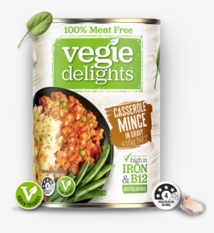 Casserole Mince In Gravy - Veggie Delight Mince