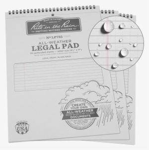 Rite In The Rain Weatherproof Legal Pad,