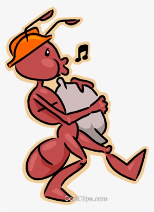 Hormiga Llevar Saco Libres De Derechos Ilustraciones - Marching Ant Clipart