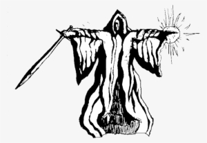 Mont Order Man Floating - Illustration