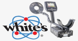 Whites Metal Detector With Logo - Whites Tdi Beach Hunter