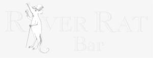 River Rat Hamble Bar Logo White - Liebe-party-papierservietten Servietten