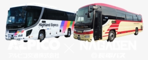 Operated By Alpico Kotsu And Nagaden - Hakuba
