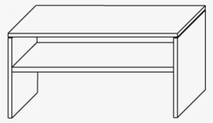 Hutch With Shelf And Top