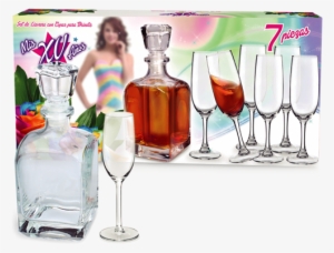 Set De Brindis Mis Xv Años - Copas Mis Xv Años