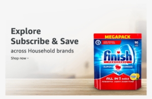 Finish All In 1 Max Dishwasher Tablets Lemon