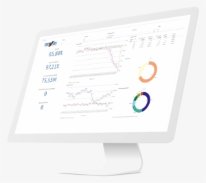 Computer Screen With Analytics - Otobüs Bilet Satış Otomasyonu