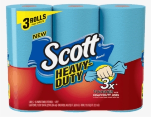 Scott® Heavy-duty Paper Towels Offer - 1000 Sheets Per Roll Toilet Paper, Bath Tissue, 4 Rolls