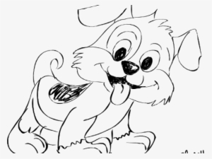 Cute Cartoon Puppy