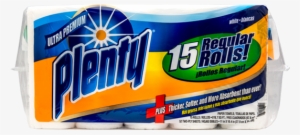 Plenty® Paper Towels - First Quality Consumer Product 2924382 2-ply Ultra