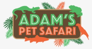 Adam's Pet Safari - Exotic Pet Shop Logo