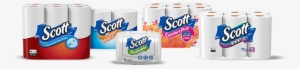 Scott Paper Towels, Choose-a-sheet, One-ply - 8 Rolls