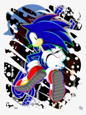 Sonic The Hedgehog Images Im Blue Hd Wallpaper And - Sonic The Hedgehog Graffiti