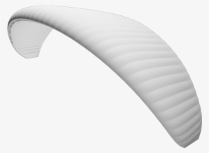Color - Paragliding White Png