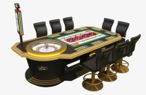 Single Wheel - Poker Table