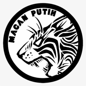 Macan Putih Logo By Banks Jerde - Logo Macan Putih Persik Kediri