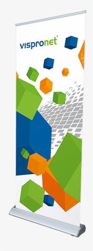 Roll Up Deluxe - Roll Up Banner On A Transparent Background