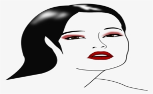 Mbak Apa Benar Sampeyan Mau Menulisi Bendera Merah - Woman Makeup Png Clipart