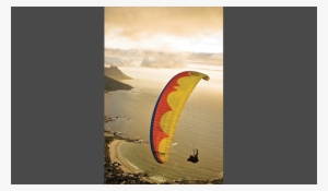 Paragliding Sunset - Paragliding