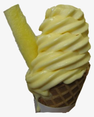 Pineapple Ice Cream - Pineapple Ice Cream Cone