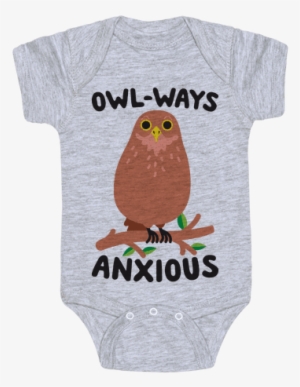 Owl-ways Anxious Owl Baby Onesy - Jesus Dabbed For Our Sins
