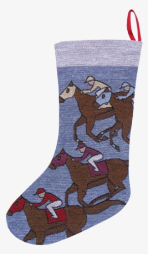 Blue Raceday Stocking - Stocking