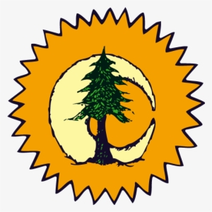 Sun Moon - Pine Tree Tattoo