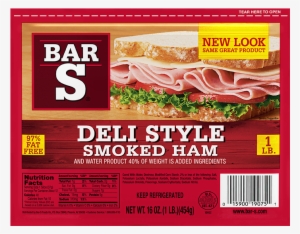 Smoked - Bar S Deli Style Smoked Ham