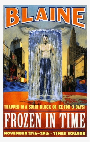 Frozen In Time Poster - David Blaine: Frozen In Time Poster Movie 11 X 17 In