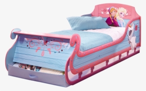 Frozen Bed 193 - Disney Frozen Single Sleigh Bed