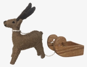 Reindeer And Sleigh - Reindeer