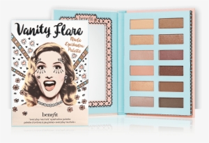 Vanity Flare Nude Eyeshadow Palette Includes Rich And - Benefit Vanity Flare Nude Palette