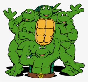 Ninja Turtle Michelangelo Face - Mutant Ninja Turtles