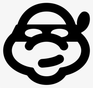 Its An Image The Ninja Turtle Face - Ninja Turtle Symbol