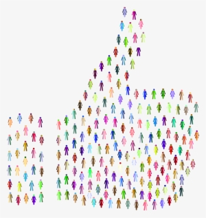 This Free Icons Png Design Of Prismatic People Thumbs