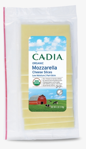 Slices-mozzarella - Cadia Milk Almond Vanilla Org 32 Fo Pack Of 12 - 12