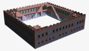 Four-block Fortress Walls - Portable Network Graphics