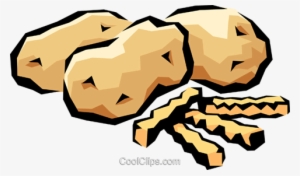 Potatoes Royalty Free Vector Clip Art Illustration - Kartoffel Clipart