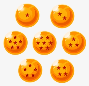 Figura Bolas De Dragon Dragon Ball - Imágenes Png Dragon Ball