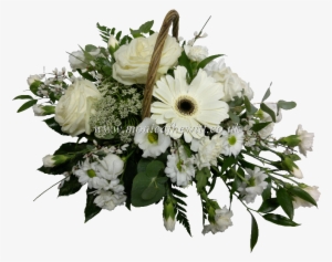 Funeral Flowers Png For Kids - White Flower Arrangements Png Transparent