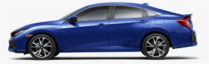 2018 Honda Civic Si Sedan Side Profile - Honda Civic Models