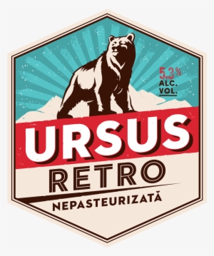 Ursus Retro Sticla Eticheta Fata Cs4 - Ursus Breweries