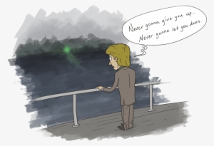 The Great Gatsby - Green Light In The Great Gatsby