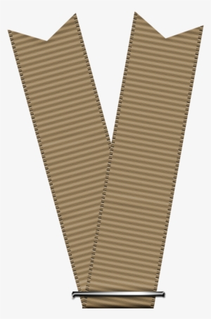 Nrr Kit4 Ribbon Grossgrain Stapled Brown - Wood